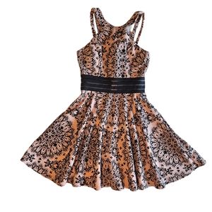 City Studio Black and Pink Dress Size Small